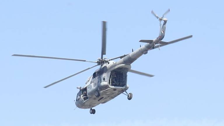 Aeronaves y personal militar partieron desde la Ciudad de México para reforzar el operativo de búsqueda en Concordia, Sinaloa.