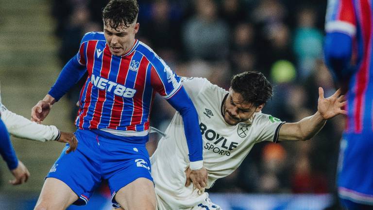 Crystal Palace le arrancó un empate comprometedor al West Ham.