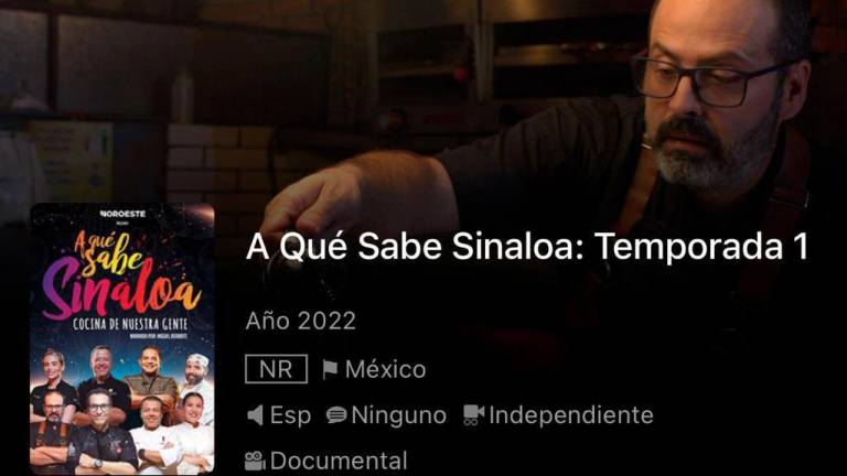 Lista en la plataforma de Cinépolis Klic la primera temporada de A qué sabe Sinaloa.