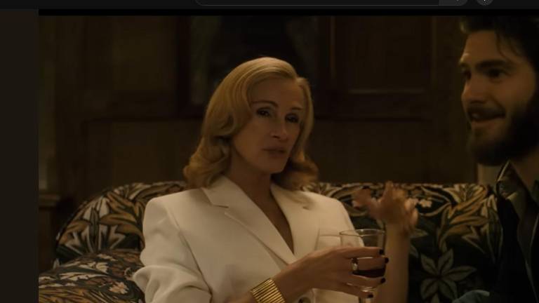 La ganadora del Oscar se desfila por primera vez en la Mostra de Venecia con una producción.