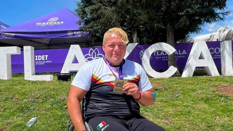 La multimedallista paralímpica Rosa María Guerrero encabezó la destacada cosecha al imponerse en lanzamiento de disco.