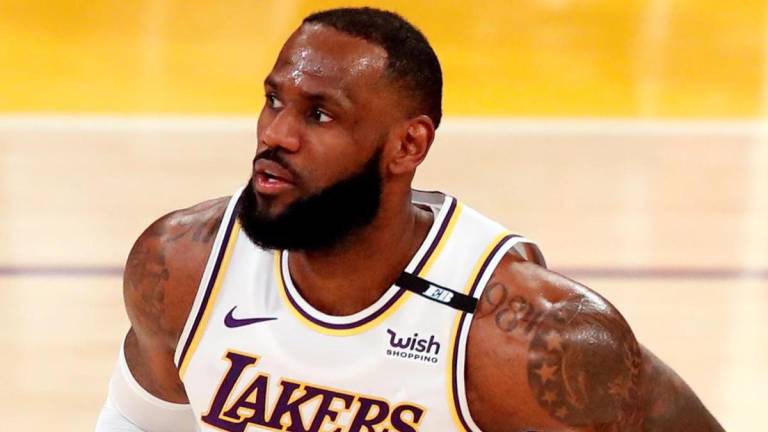 LeBron James ya está listo para volver a la acción con los Lakers.