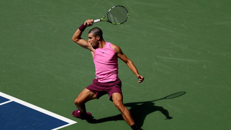 Carlos Alcaraz tiene un récord de victorias y derrotas de 21-3 en el US Open.