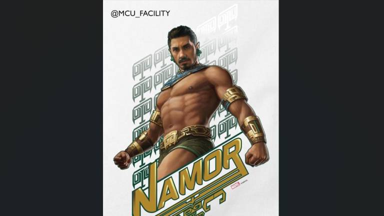 Filtran imagen de Tenoch Huerta como ‘Namor’ en ‘Black Panther’