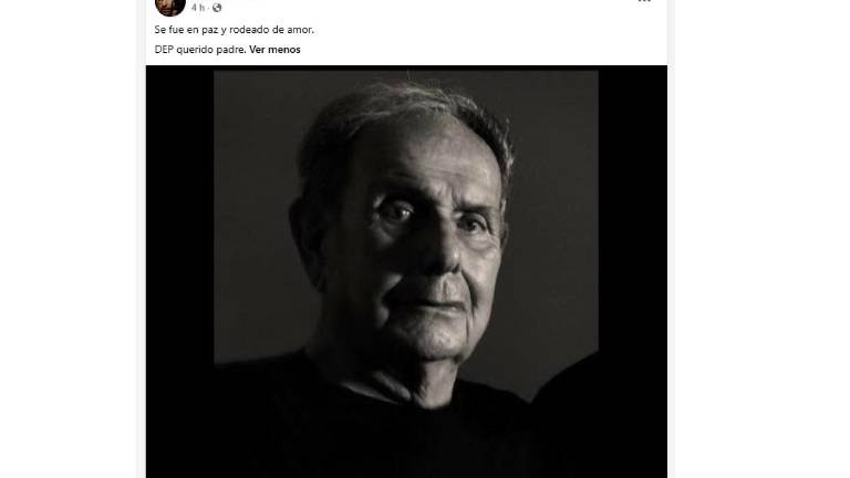 “Se fue en paz y rodeado de amor”, publicó su hijo Martín Gavica en sus redes sociales.