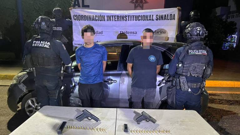 Los dos hombres fueron localizados por elementos del GOES de la Policía Estatal cerca de Bacurimí.