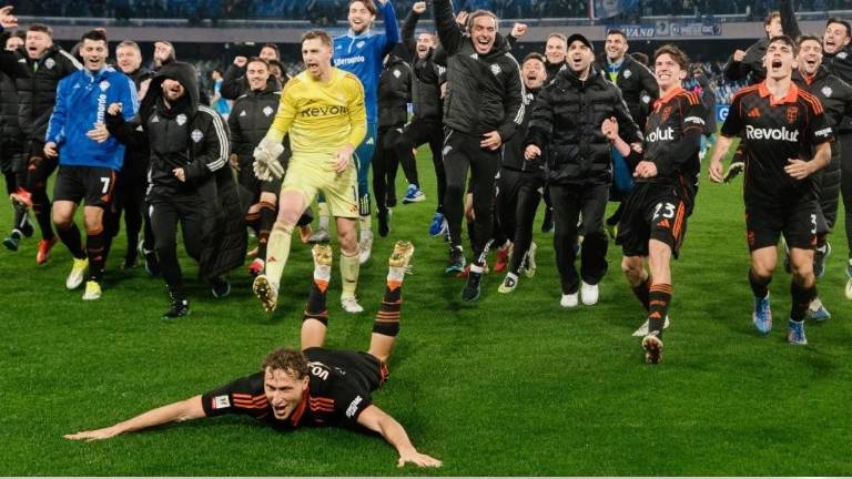 El Como 1907 celebró en grande el pase a las semifinales de la Copa de Italia.