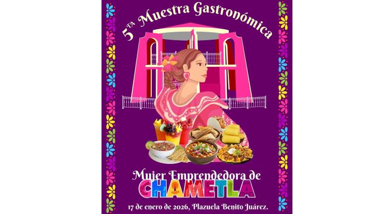 Chametla celebra a mujeres emprendedoras con su quinta Muestra Gastronómica.