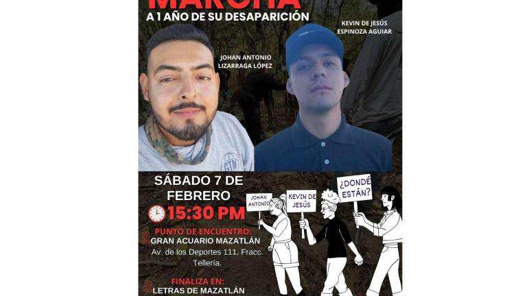 El propósito de la marcha es visibilizar la problemática y exigir claridad sobre el paradero de sus seres queridos.