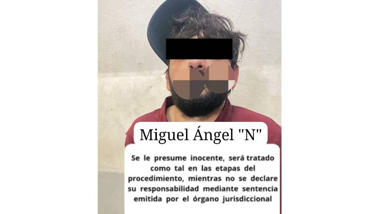 Policías municipales informaron a Miguel Ángel “N” el motivo de su detención y lo pusieron a disposición de la autoridad competente.