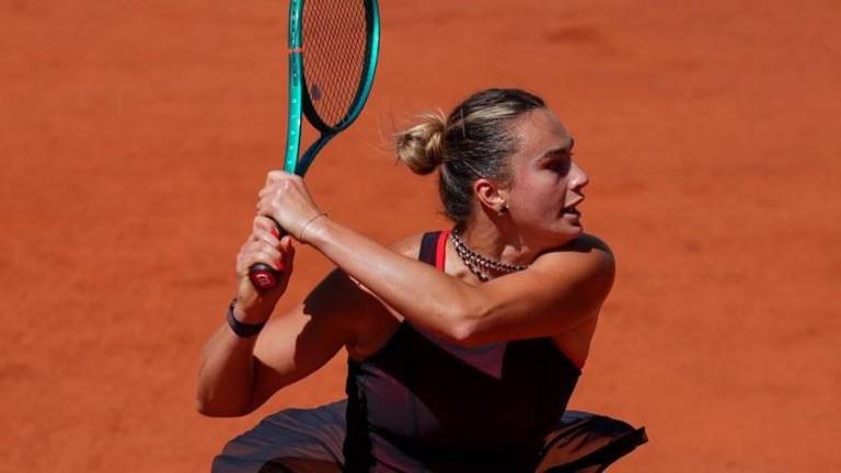 Aryna Sabalenka tuvo un debut arrollador en Roland Garros.