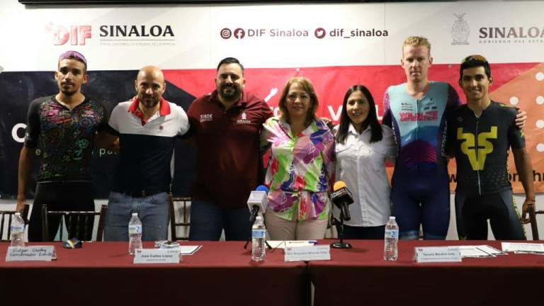 En conferencia de prensa se dieron los pormenores de la etapa final de la Copa Vuelta Sinaloense de ciclismo.