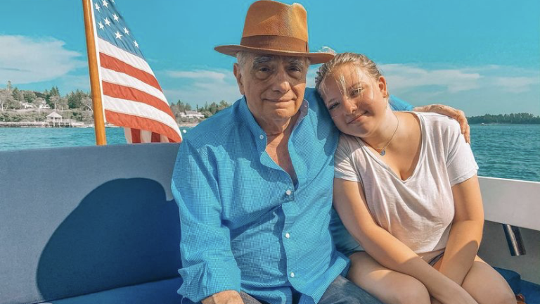 Martin y Francesca Scorsese.