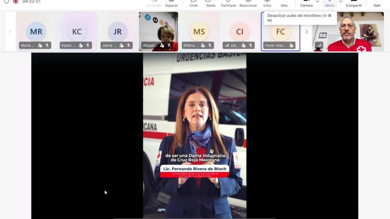 El Voluntariado de Cruz Roja de Sinaloa fue reconocido como un referente nacional en organización.