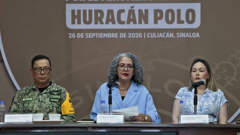 Graciela Domínguez Nava informó que están habilitados 136 refugios temporales con capacidad para más de 53 mil personas.