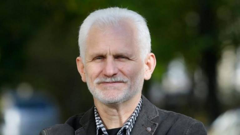 Ales Bialiatski, defensor de los derechos humanos de Bielorrusia, actualmente detenido.