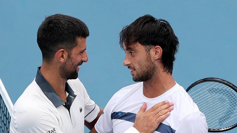 Novak Djokovic pierde en tres sets ante Thiago Tirante.