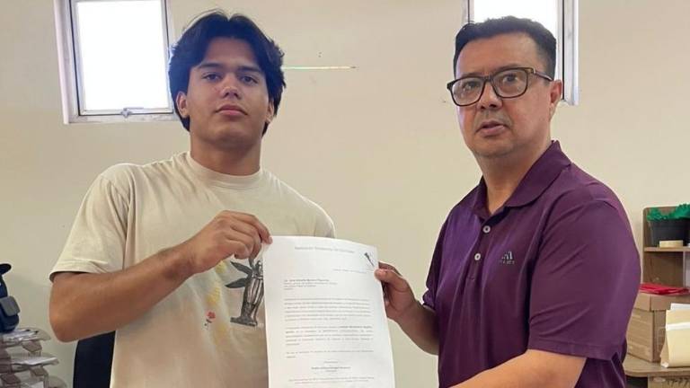 El gimnasta Aarón Ibarra presenta su candidatura.