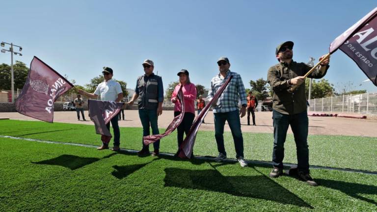 La mandataria estatal constató los avances de estos proyectos que buscan dignificar los espacios de esparcimiento para las familias sinaloenses.