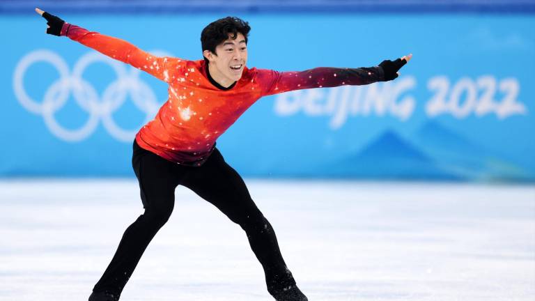 Nathan Chen es campeón olímpico de patinaje artístico.