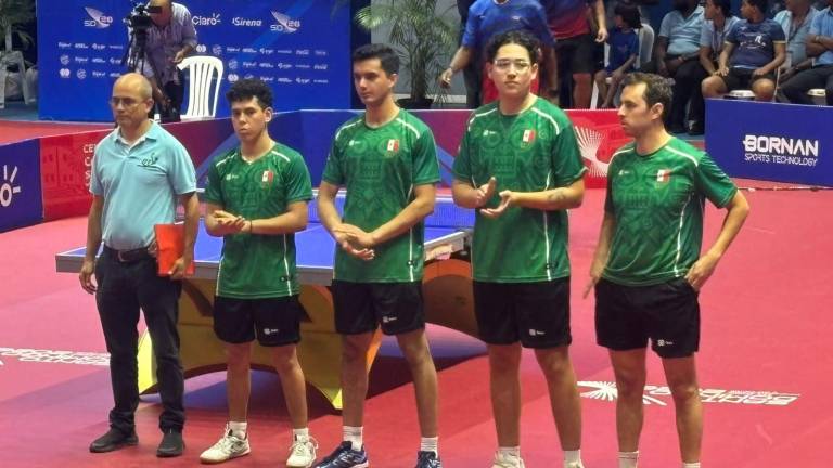 El tenis de mesa varonil se queda con el título.
