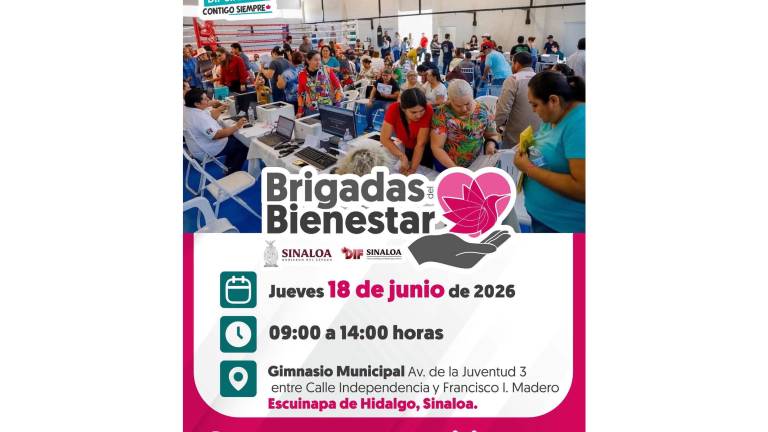 El DIF Escuinapa alista acciones para las Brigadas del Bienestar este jueves en el municipio.