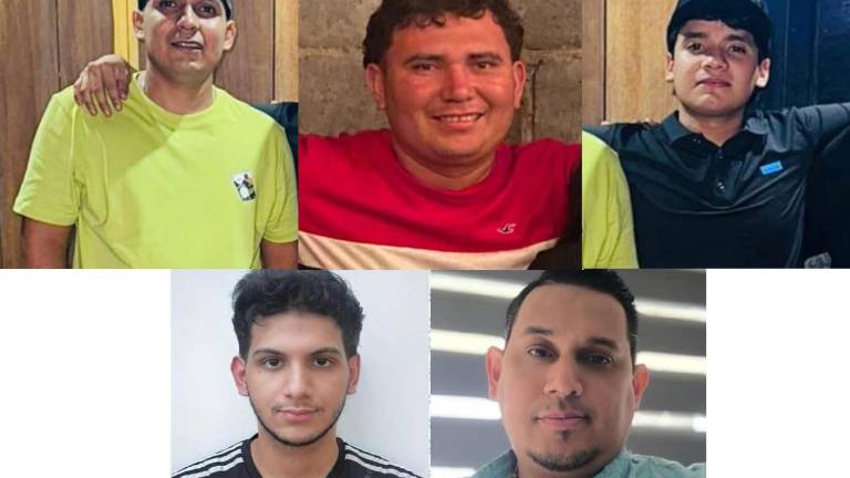 Los resultados de las pruebas arrojaron que los hombres hallados eran Luis Ramón, Luis Armando, Heriberto, Juan Antonio y José Ángel.