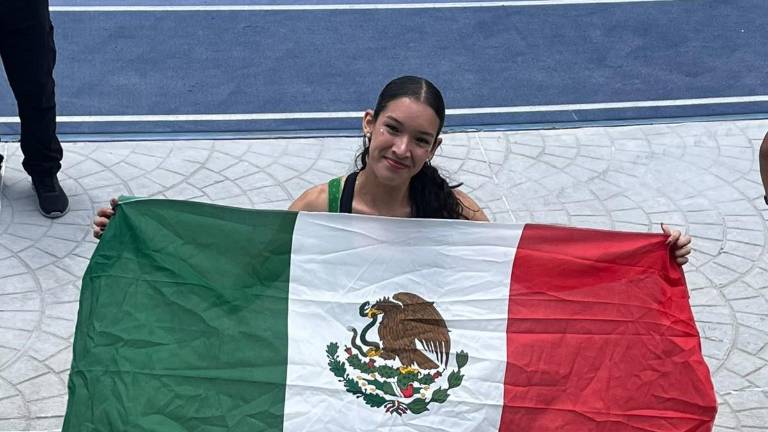 Camila Romero Álvarez logra medalla de bronce.