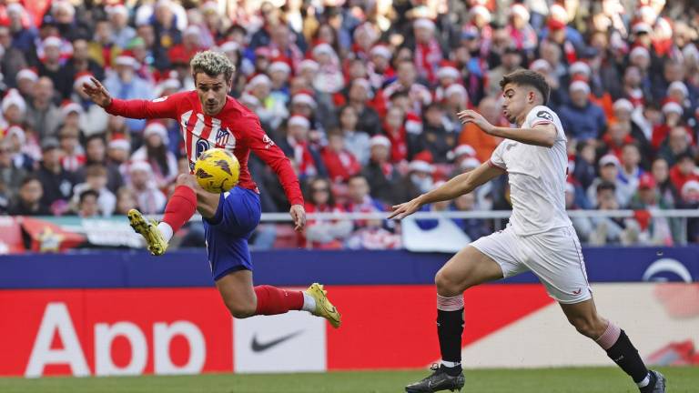 Atlético de Madrid gana por la mínima al Sevilla.