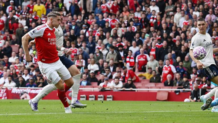 Arsenal superó con comodidad al Nottingham Forest.