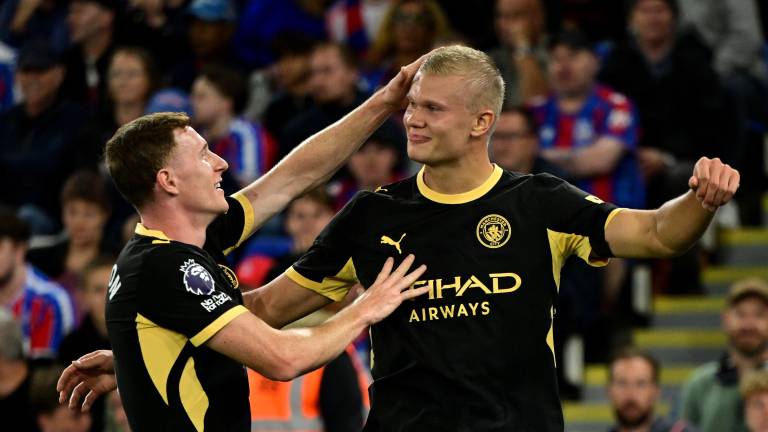 Erling Haaland marca doblete.