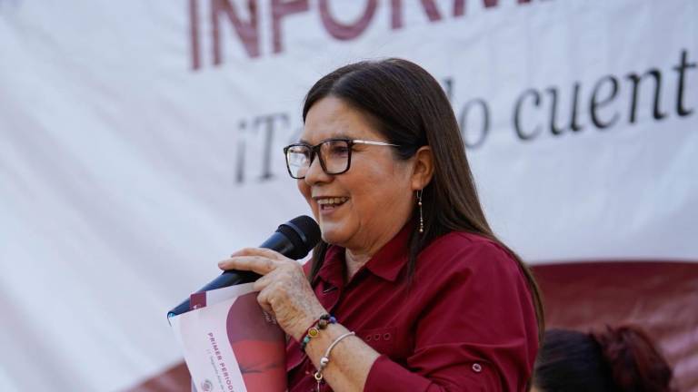 Imelda Castro Castro encabezó una serie de asambleas informativas en los municipios de Culiacán, Mazatlán y Guamúchil.