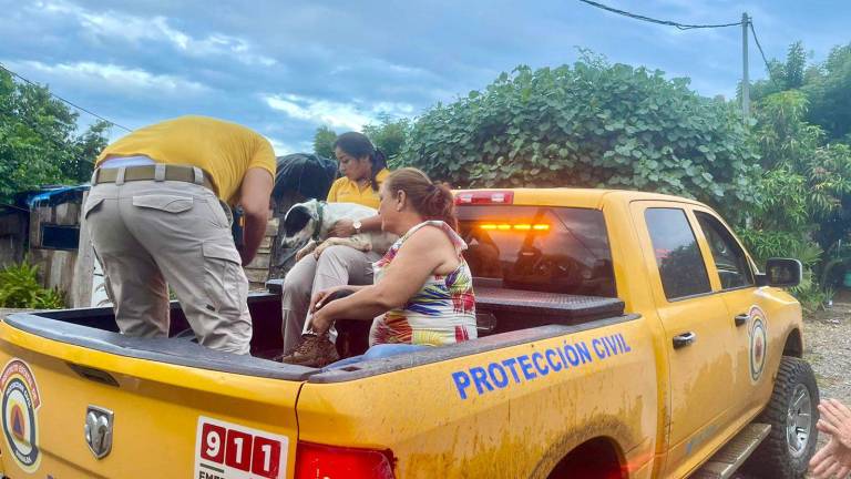 Habilitan refugios temporales en Mazatlán por ‘Norma’; llegan cuatro vecinos y tres mascotas