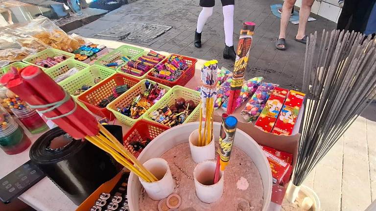 Óscar Osuna mencionó que fueron detectadas algunas detonaciones de cohetes y demás objetos durante las fiestas.