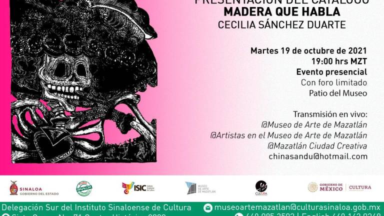 El proyecto en la documentación de las xilografías, será presentando este martes 19 de octubre con el catálogo “Madera que habla”, en el Museo de Arte de Mazatlán.