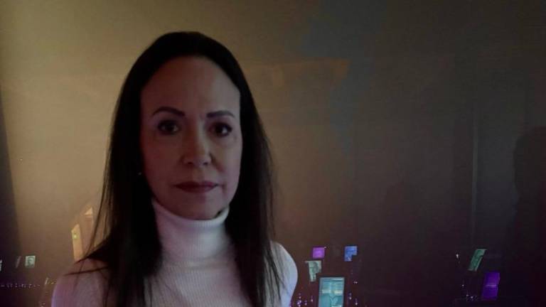 La Presidenta de México Claudia Sheinbaum Pardo cuestiona que la líder de la oposición en Venezuela, maría Corina Machado, pida la intervención extranjera.