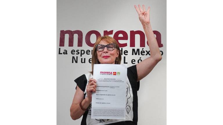 Tatiana Clouthier Carrillo formalizó su registro para participar en el proceso interno de Morena rumbo a la elección por la Gubernatura de Nuevo León.