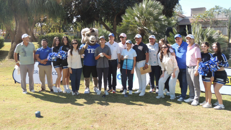 Tec de Monterrey inaugura la tercera edición de Torneo de Golf Exatec Blue Open.