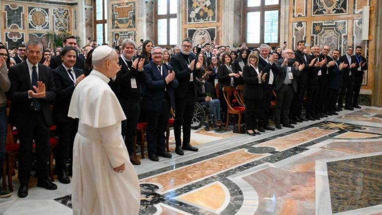 La audiencia del Papa con los participantes del Proyecto Policoro.