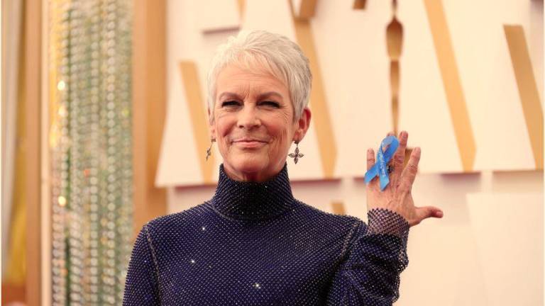 Jamie Lee Curtis se suma a la causa en apoyo a los refugiados de Ucrania.