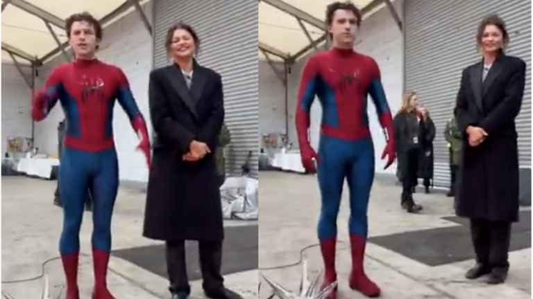 Tom Holland y Zendaya.