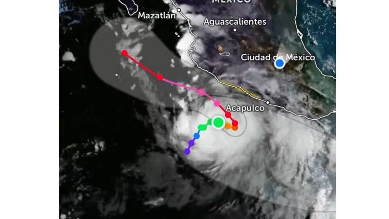Según el Servicio Meteorológico Nacional (SMN), Polo alcanzó la categoría 1 alrededor de las 12:00 horas.