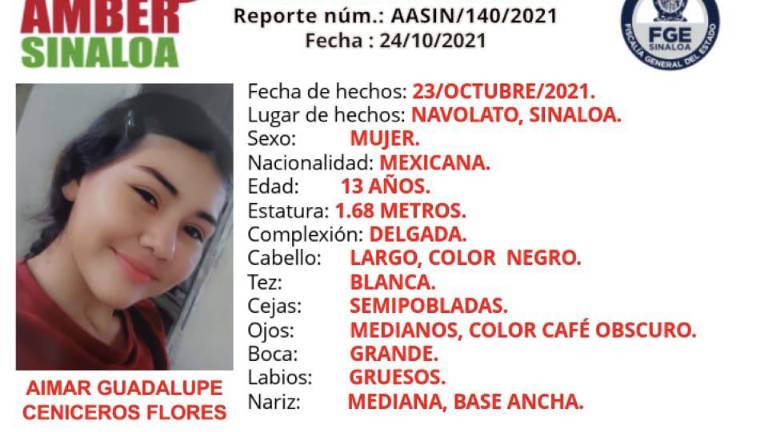Se emitió Alerta Amber para encontrar a Aimar Guadalupe.