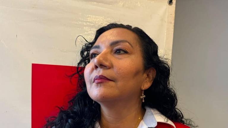 María del Rocío Sánchez informó que Cruz Roja Mazatlán acercará servicios médicos y asistencia social a familias de la Colonia Urías.