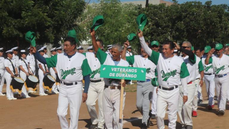 Se pone en marcha en Mazatlán Torneo Nacional de Beisbol Categoría 60 Años y Más