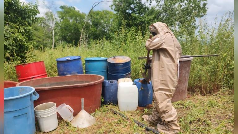 Los operativos militares se realizaron en zonas rurales de Culiacán, Cosalá y Elota.