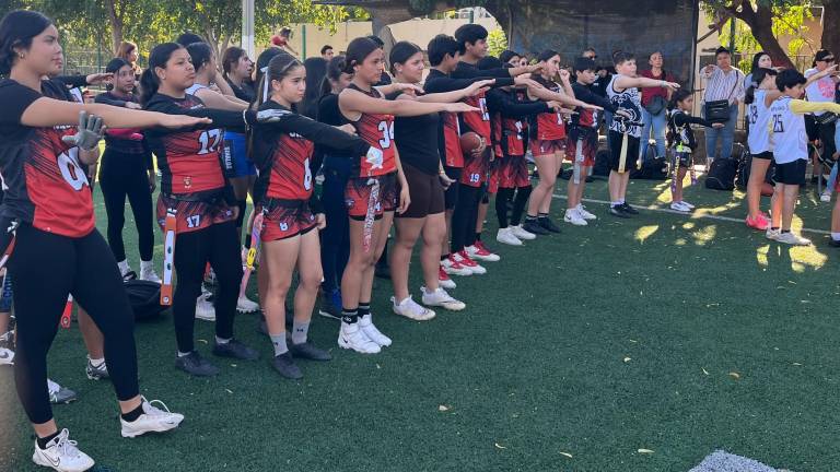 La Academia Municipal NFL Flag Tochito se puso en marcha en la capital sinaloense.