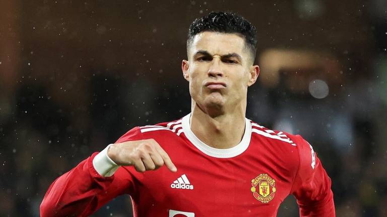 Cristiano Ronaldo no está contento con lo que está haciendo el ManU.