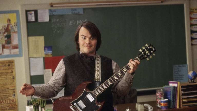 Jack Black protagonizó el filme School of Rock en 2004.