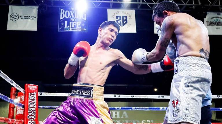 Erwin Ortiz encabeza la función “Guerra en el Ring” este sábado en Mazatlán.